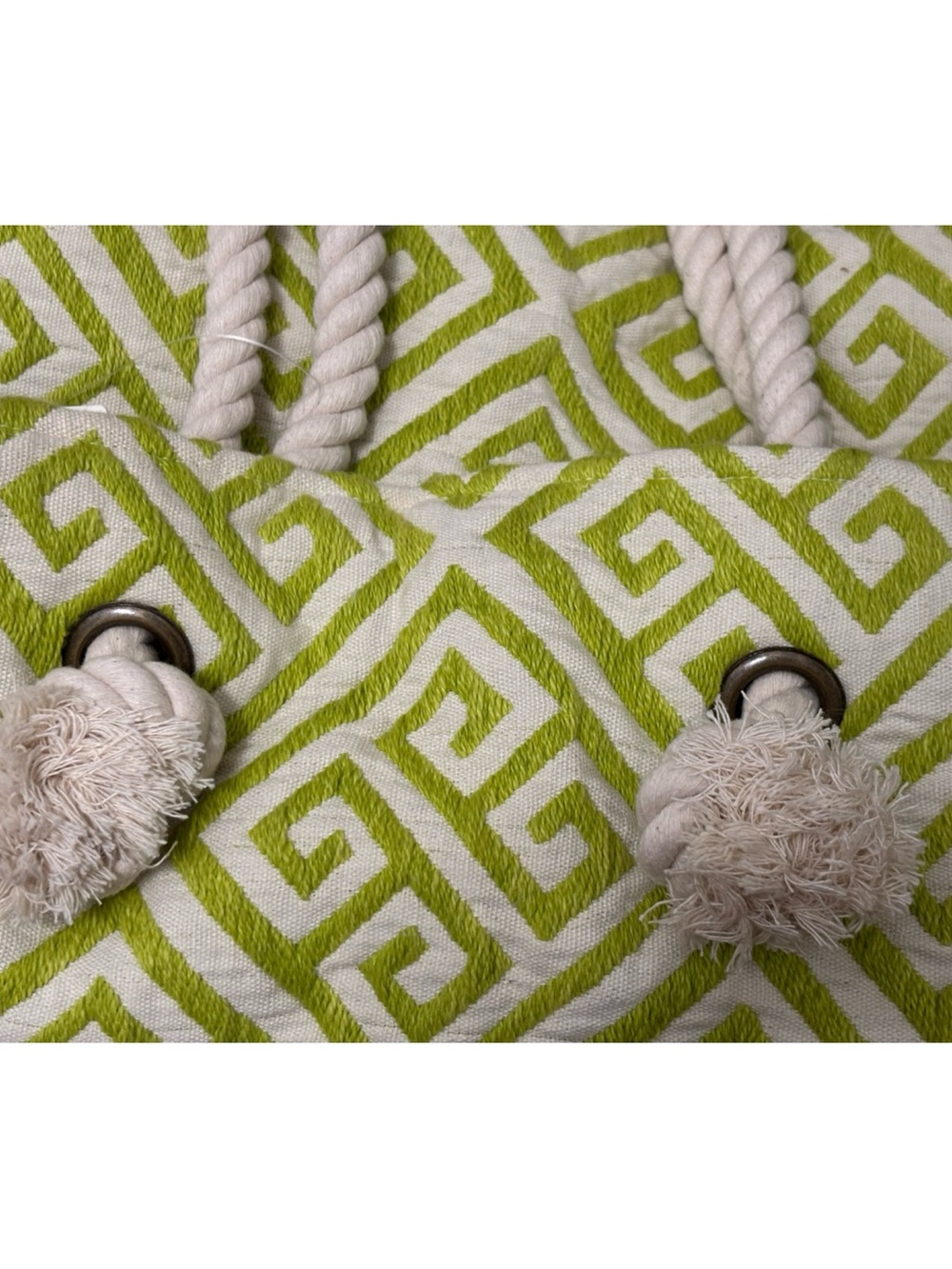 NWT Anthropologie Geometric Design Tote Bag - Picture 6 of 11